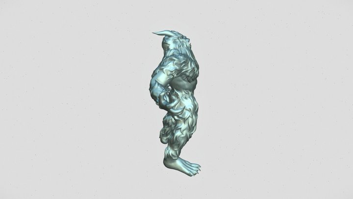 Yeti Token 3D Model