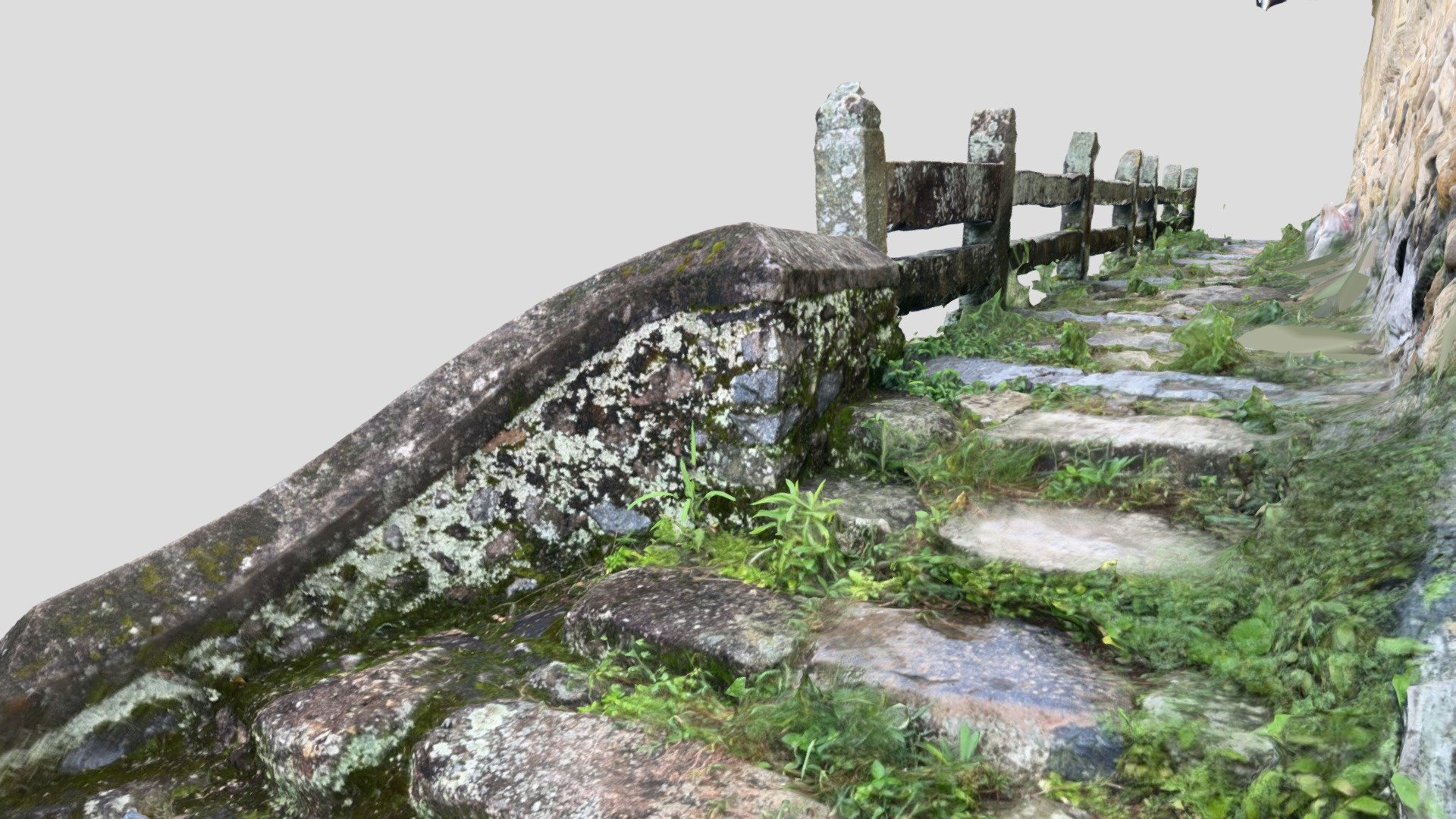 古栏杆 stone railing - Buy Royalty Free 3D model by haibo (@haibo545001 ...