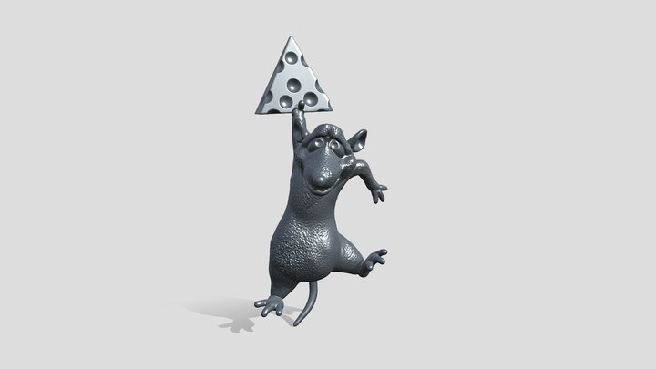 крыса 3D Model