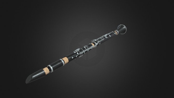 Clarinet model 3D Model