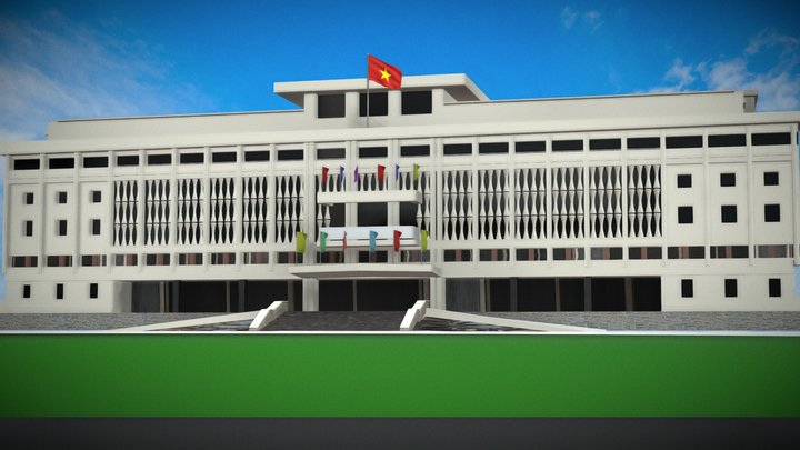 Dinh Doc Lap Independence Palace 3D Model