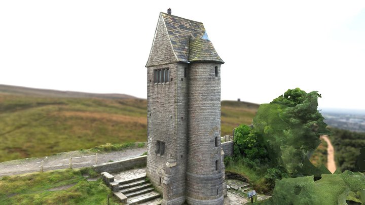 Pigeon Tower - Rivington Gardens 3D Model