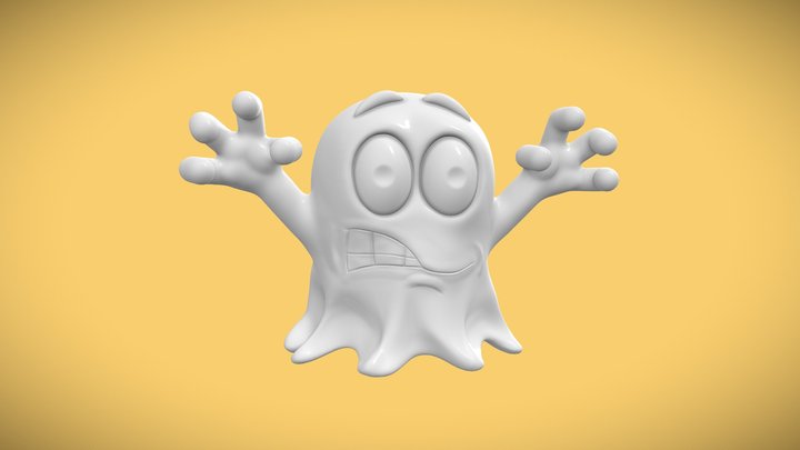 Ghost - STL - Pain 3D Model
