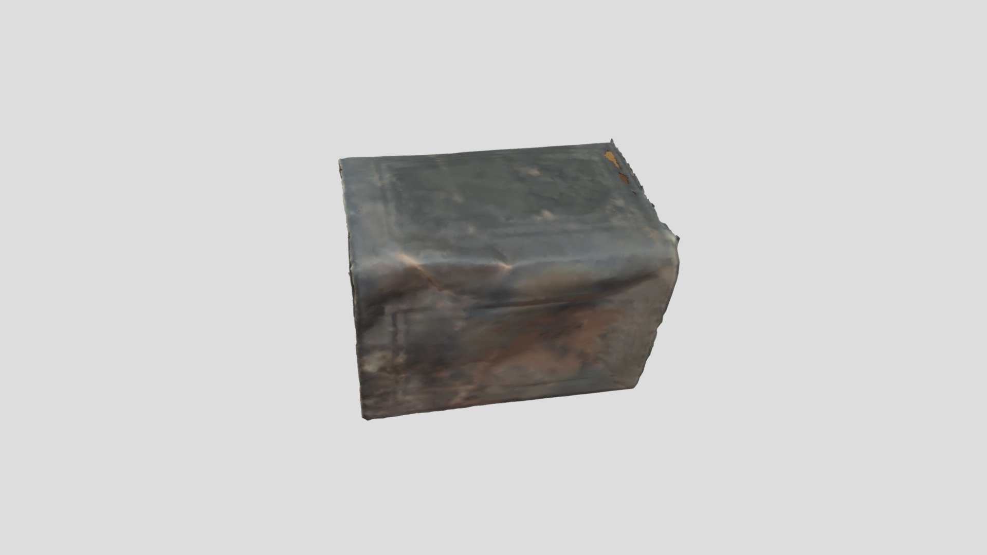 waste metal oil tin can