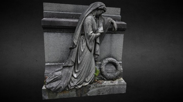 Pine Grove Cemetery - Mary 3D Model