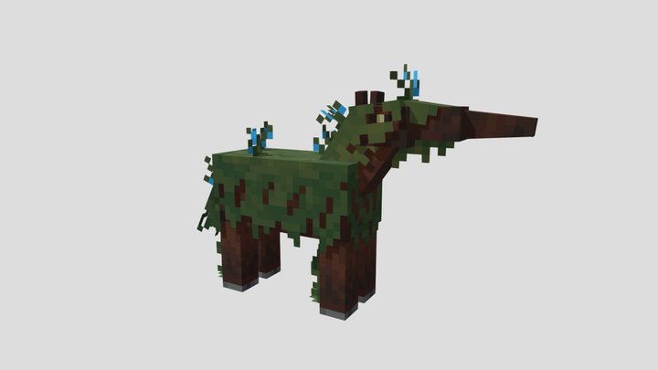 Overgrown Unicorn 3D Model
