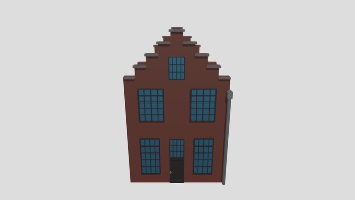 Terrace House 2 3D Model