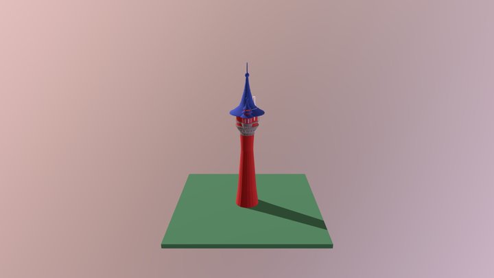 Rapunzel Tower 3D Model