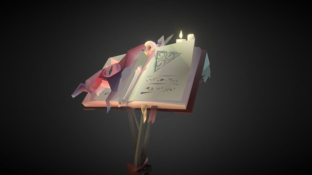 Dark foliant 3D Model