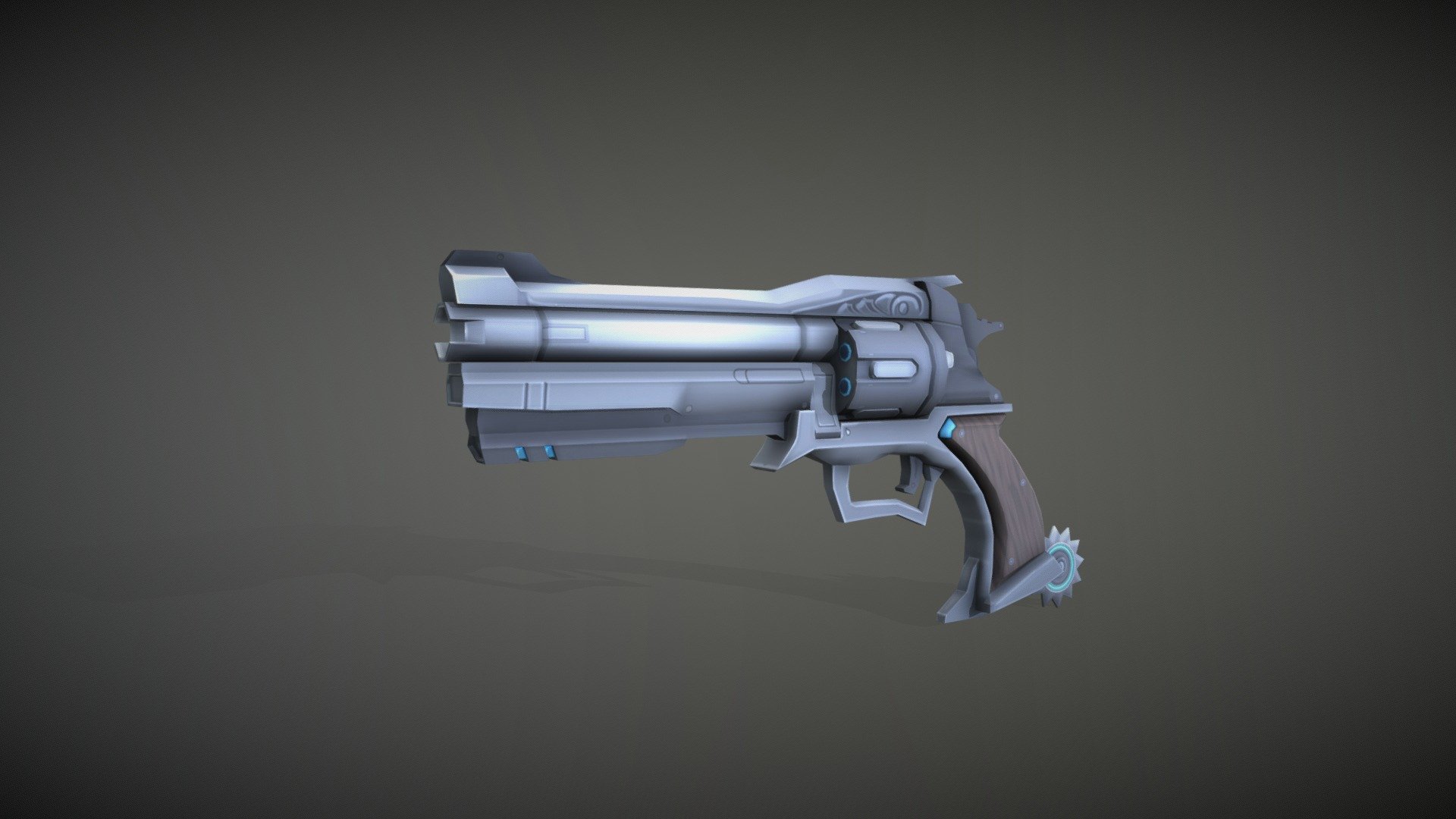 pizza Intervenere Bløde fødder Overwatch Weapon - McCree Peacekeeper Revolver - 3D model by SheldonJ99  (@sheldonj99) [2c4d7df]