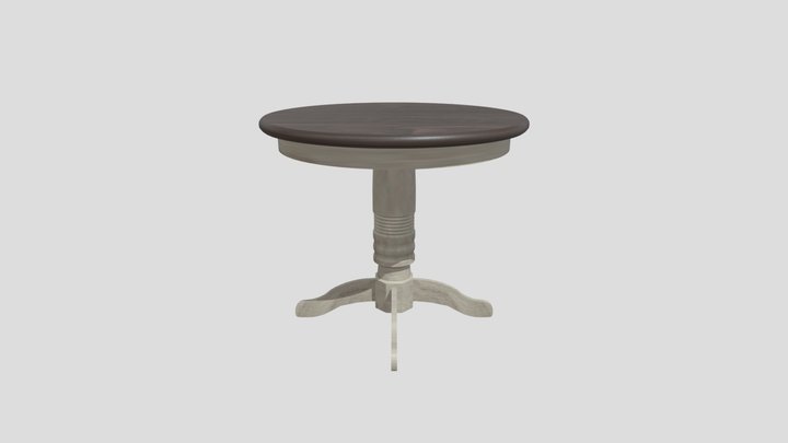 Round Table 3D Model