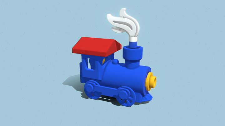 LEGO 3DPRINT TRAIN 3D Model