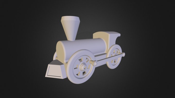 TrainCar 3D Model