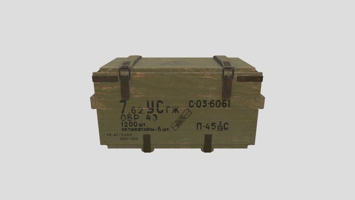 Military_crates 3D Model