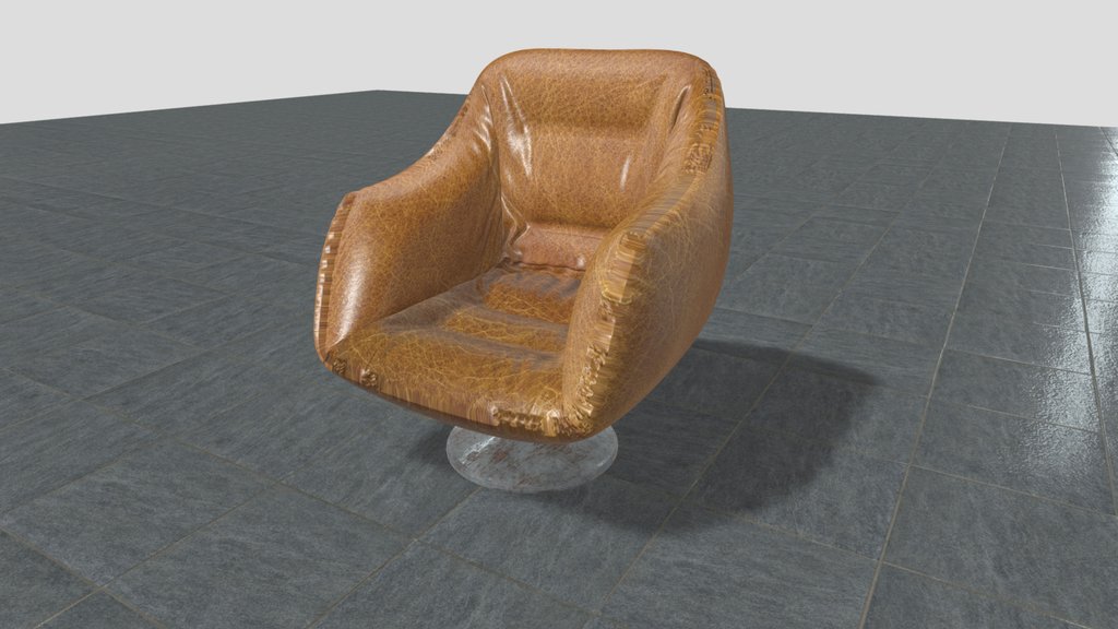 Sillon de cuero