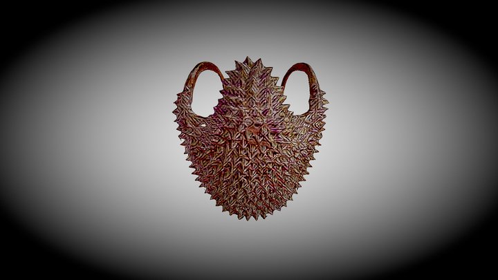 Silver Spikes Mask