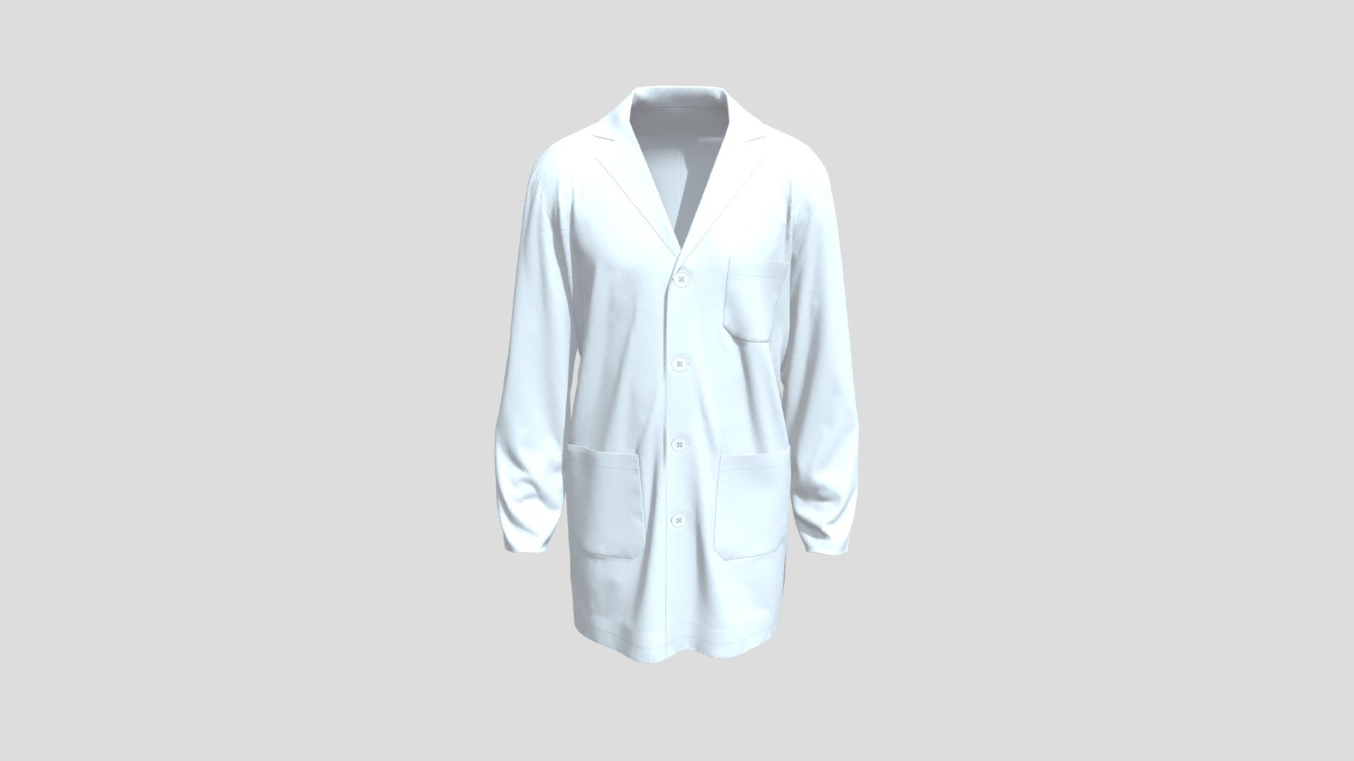 Lab Coat 2 Buy Royalty Free 3d Model By Najdmie 2c51e10 Sketchfab Store 5370