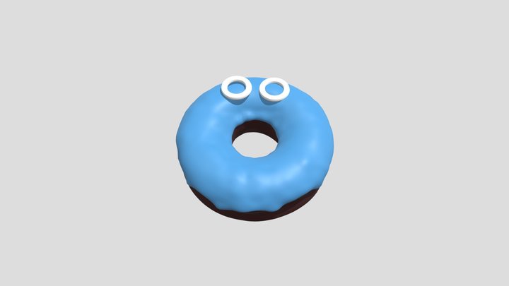 Donut4 3D Model