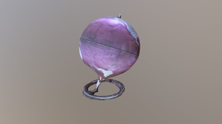 Earth_globe_000 3D Model