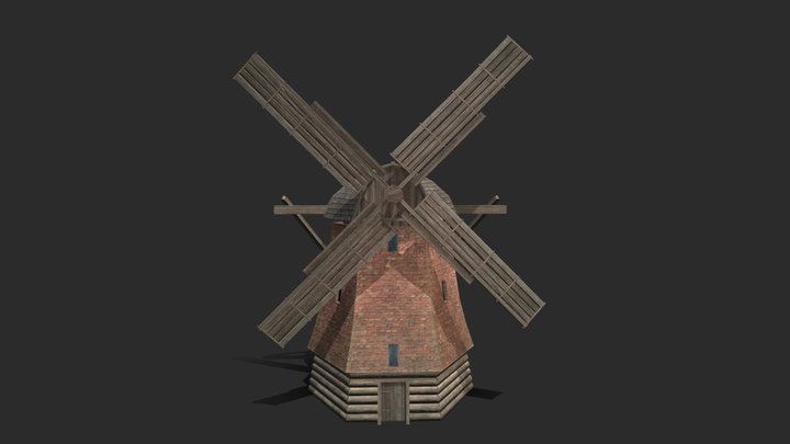 Windmill 3D Model