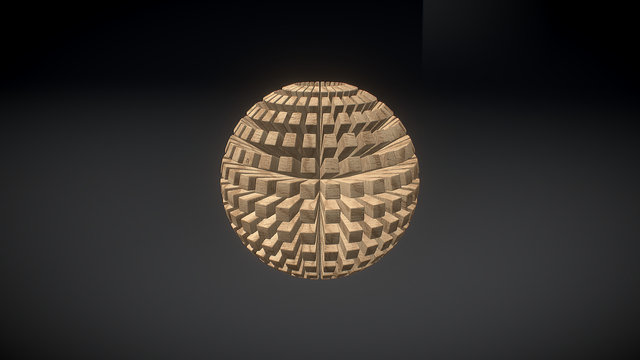 Hyper Sphere 3D Model