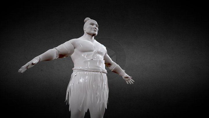 Maori 001 3D Model