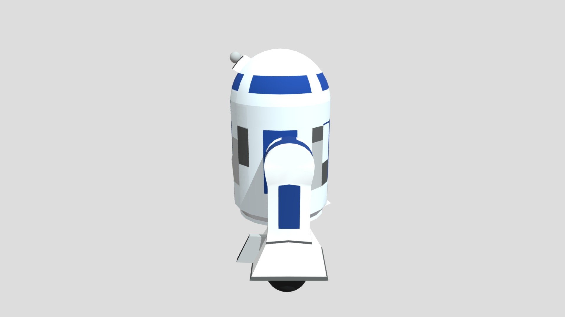 R2d2 - 3D model by txdowo [2c564c7] - Sketchfab