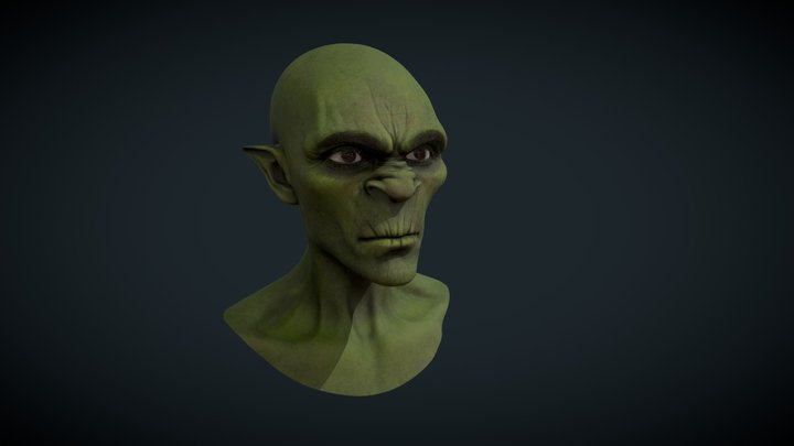 GoblinHead 3D Model