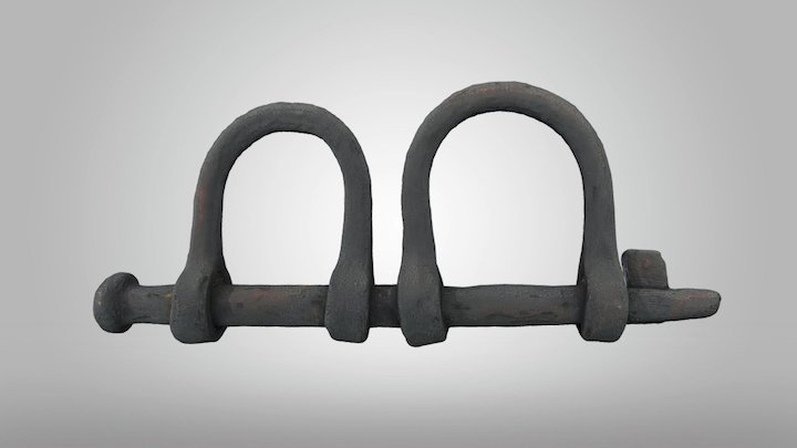 Henrietta Marie Shackles 1986.008.0762 3D Model
