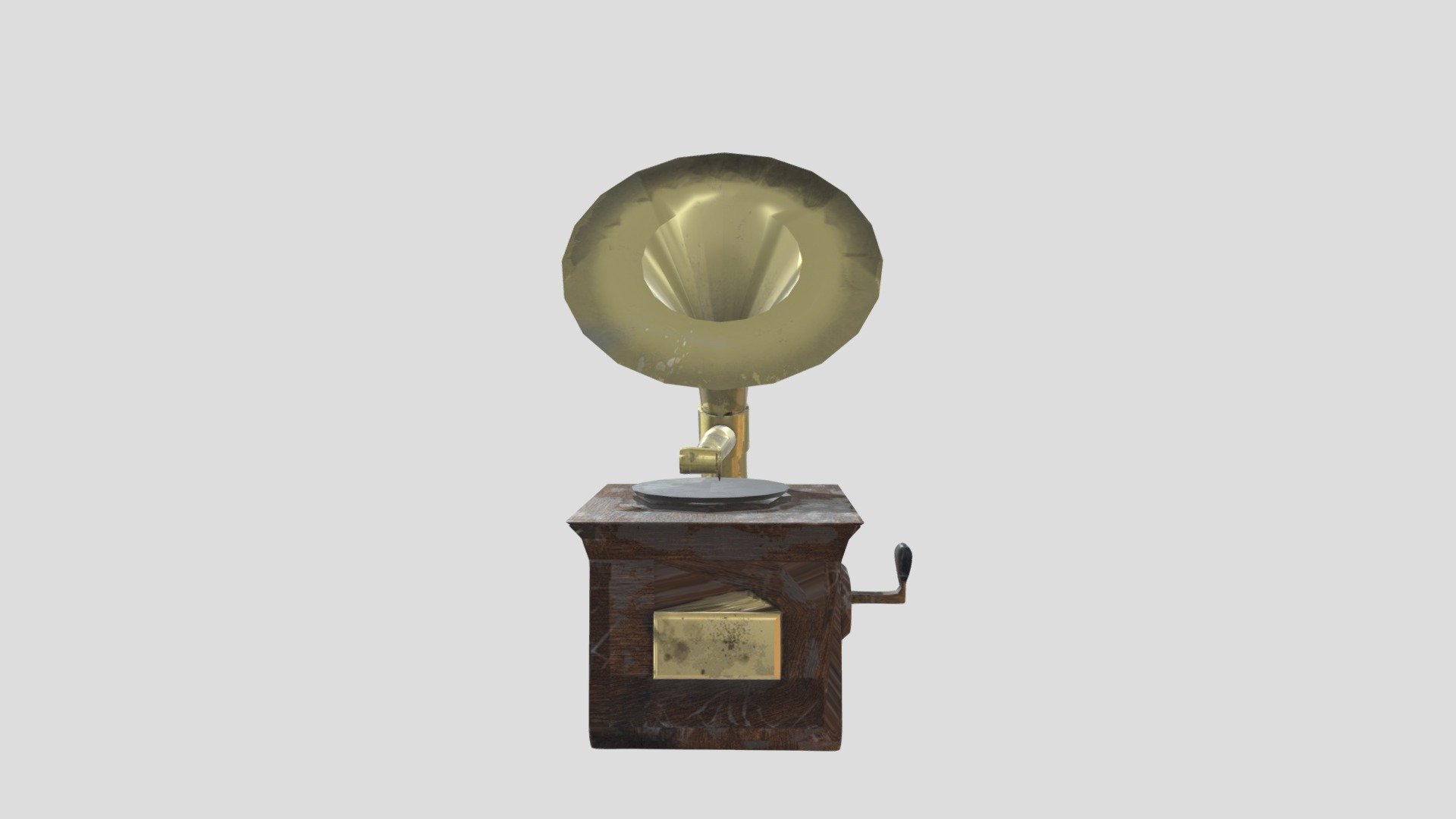 Gamaphone - Download Free 3D model by shellybrulez [2c58d28] - Sketchfab