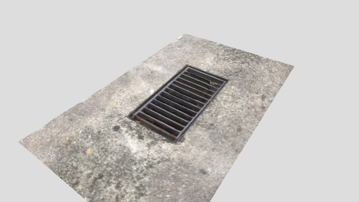 Storm drain 3D Model