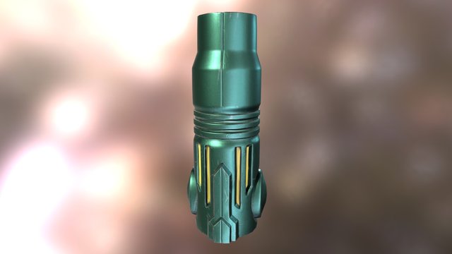 Arm Cannon 3D Model