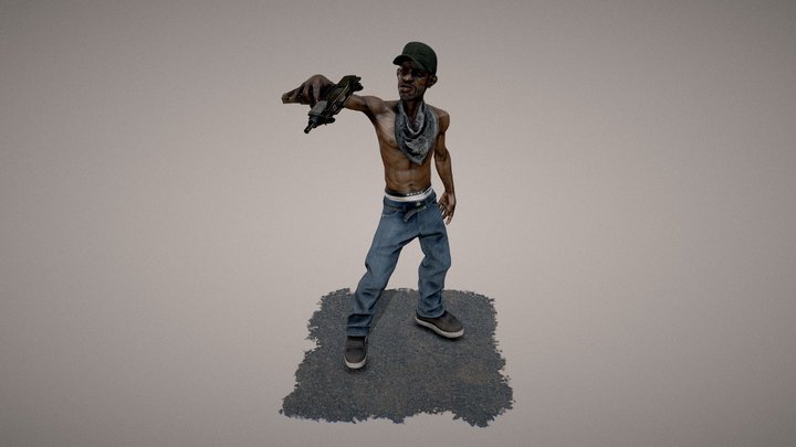 Gangster 3D Model