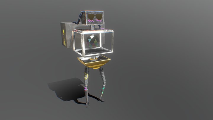 DiscoBot 3D Model