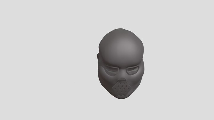 DJ Dave Mask Idea 02 3D Model