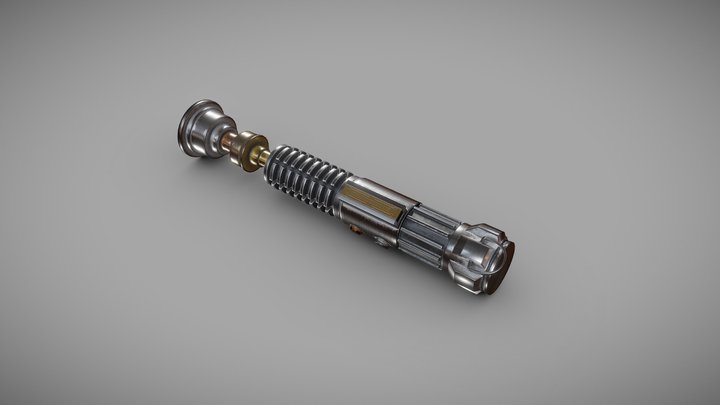 Star Wars | Lightsaber | Obi-Wan Kenobi 3D Model