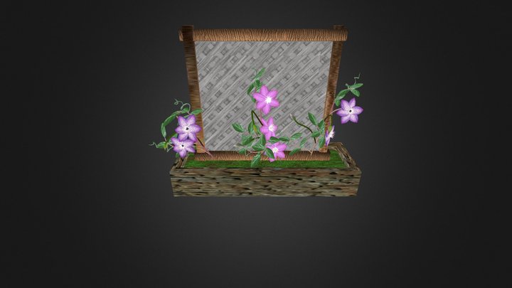 clematisbed 3D Model