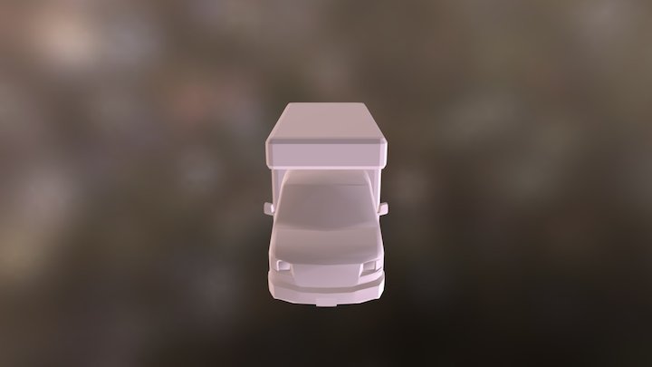 2016 Chevrolet Express Shuttle Bus Base 3D Model