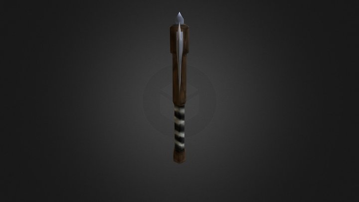 Axe Model Texturing Exercise for CGCookie 3D Model
