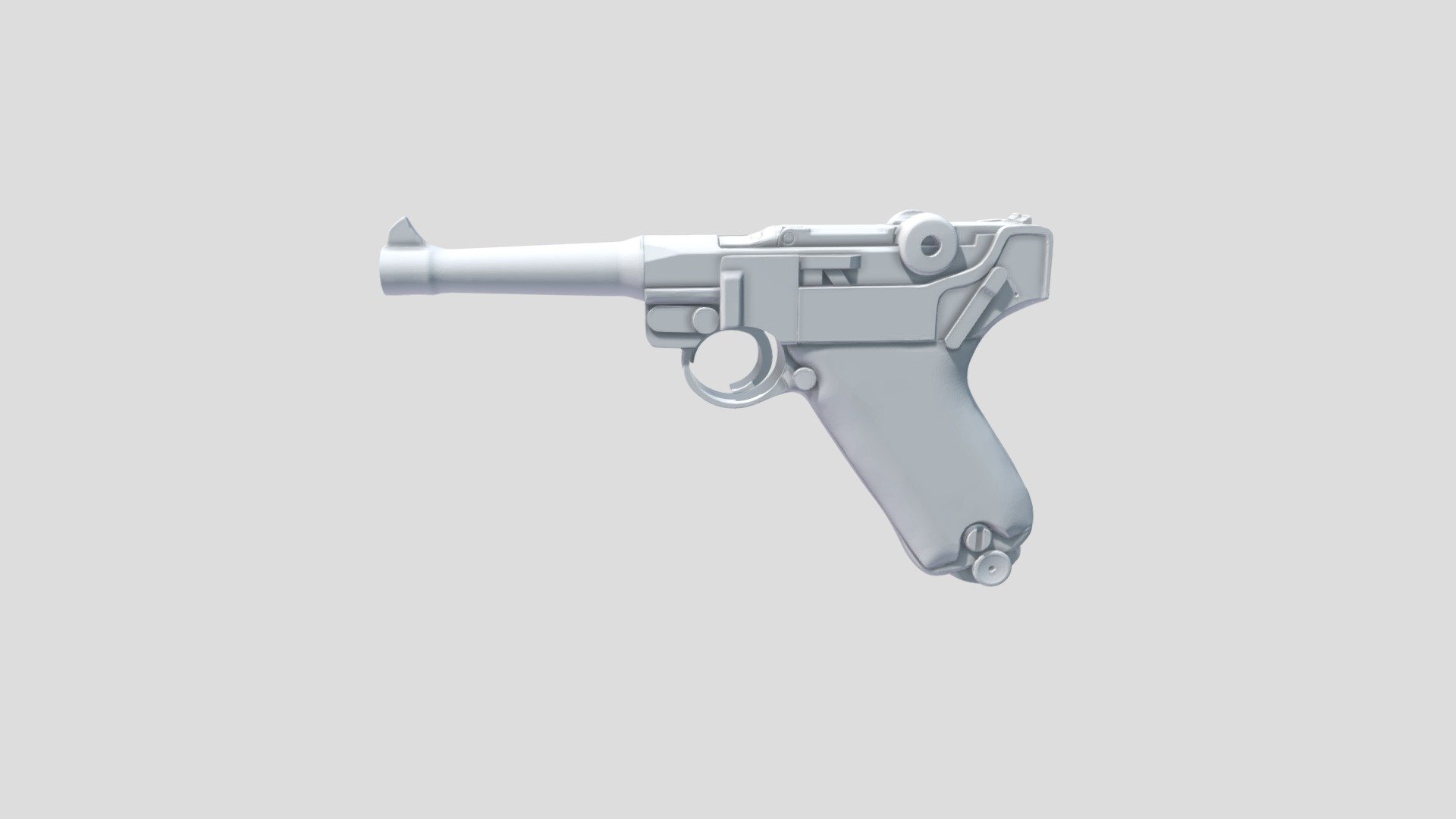 Luger pistol concept - 3D model by Mr_Buongiorno (@anthonyk532 ...