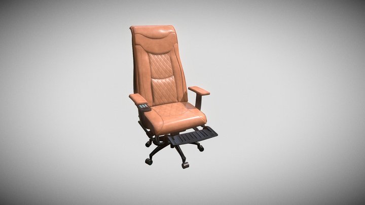 Office Massage Chair(Full) 3D Model