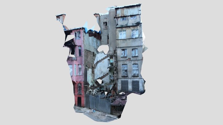Benim çarpıcı 3D sahne 3D Model