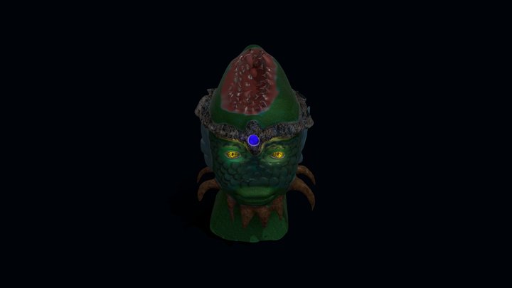 FishHead monster 3D Model