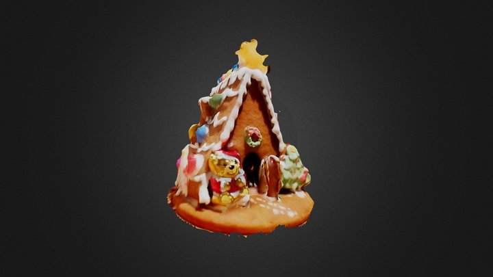 Pfefferkuchen House 3D Model