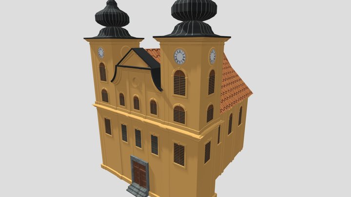Osijek - Saint Michael Church 3D Model