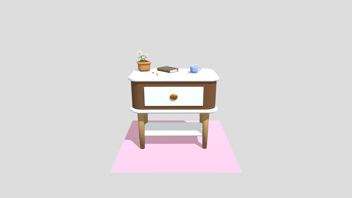 Mesinha de Café 3D Model