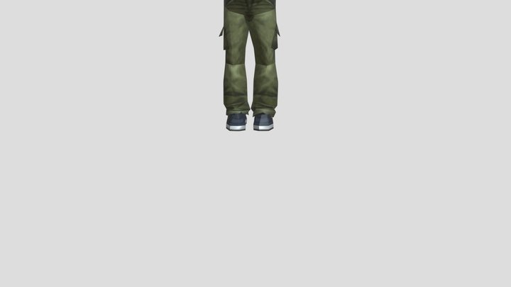 Claude gta 3 model 3d rigged fbx 3D Model