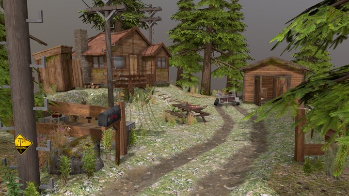 1GD21_CorluySam_MainScene 3D Model