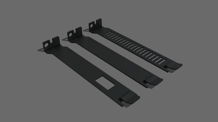 PCIe Slot Covers – Free 3D Model STL