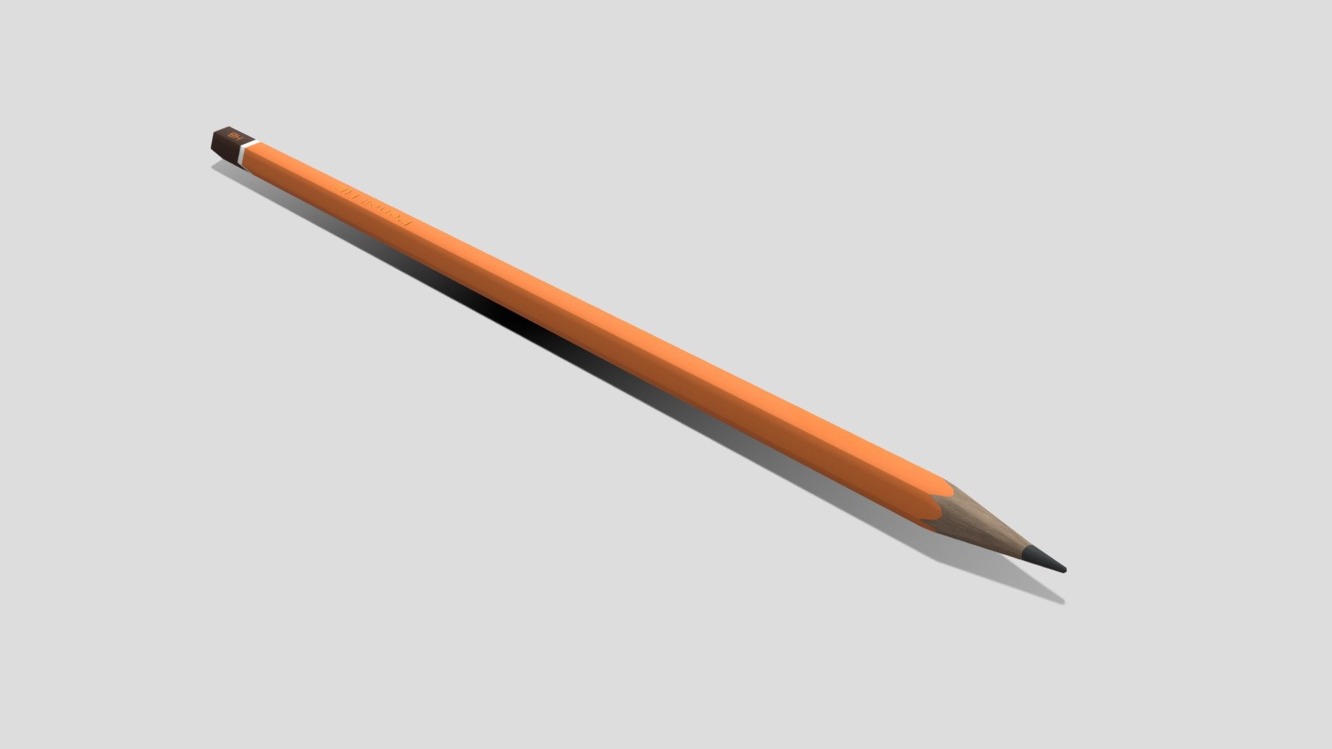 Pencil HB - Buy Royalty Free 3D model by kambur [2c6606b] - Sketchfab Store